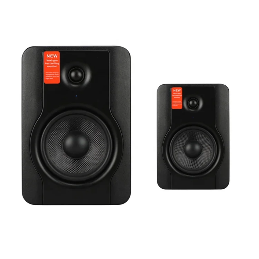 BX5D2 haut-parleur moniteur Studio d'enregistrementgamme de référence haute qualité alimenté par ordinateur DJ moniteur Audio 5 pouces son haut-parleur